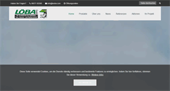 Desktop Screenshot of loeba.com